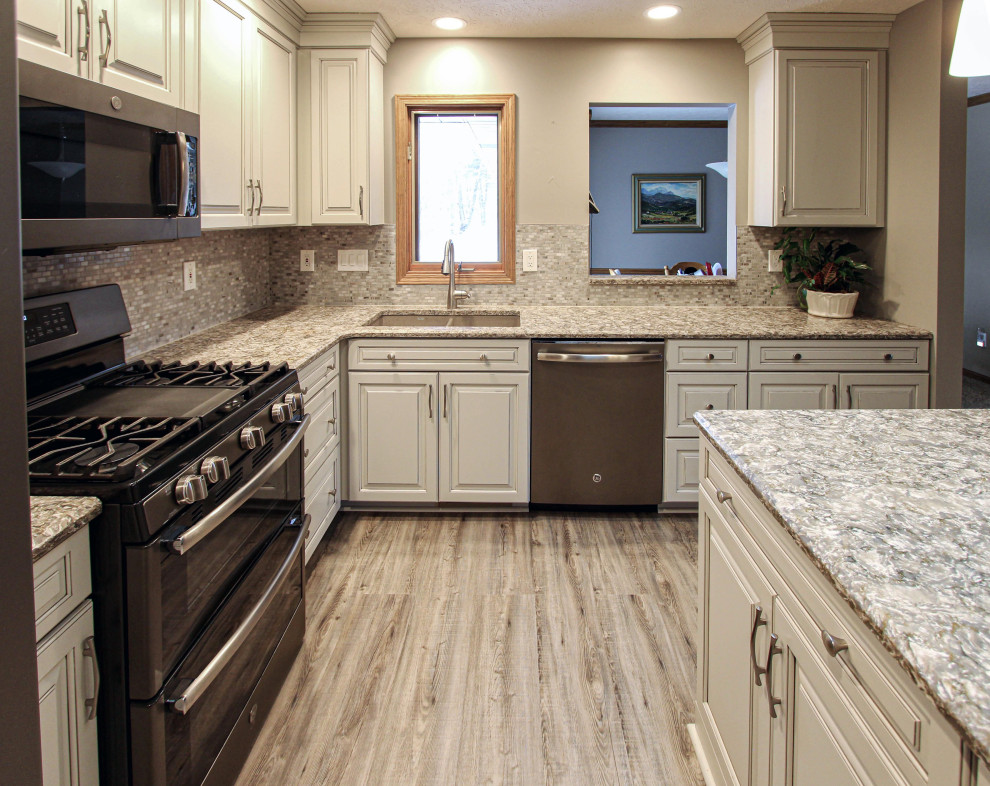 Kitchen Remodel with Painted Ember Glaze by Waypoint