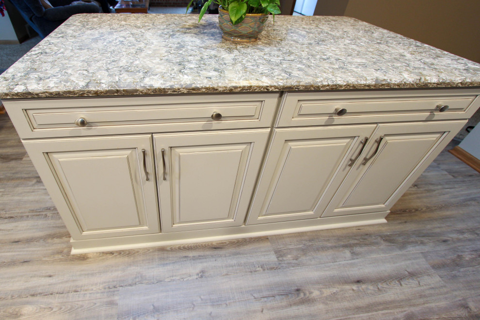 Kitchen Remodel with Painted Ember Glaze by Waypoint