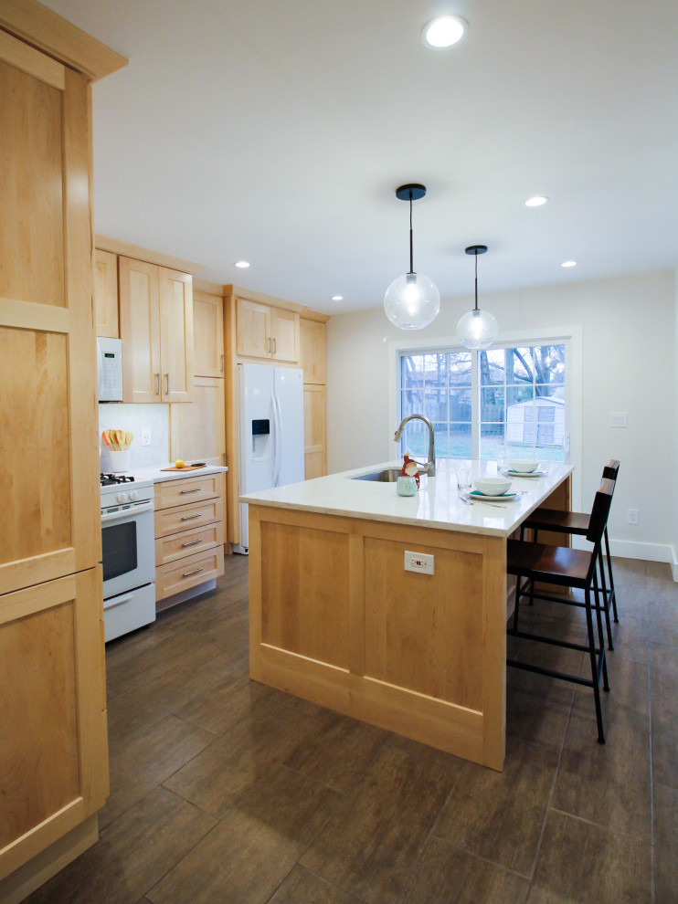 Kitchen renovation in Plainfield Contemporary Kitchen Newark by