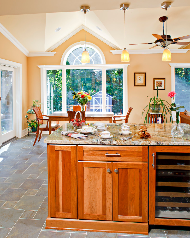 Kitchen Renovation with Large Windows and Sliding Patio Door
