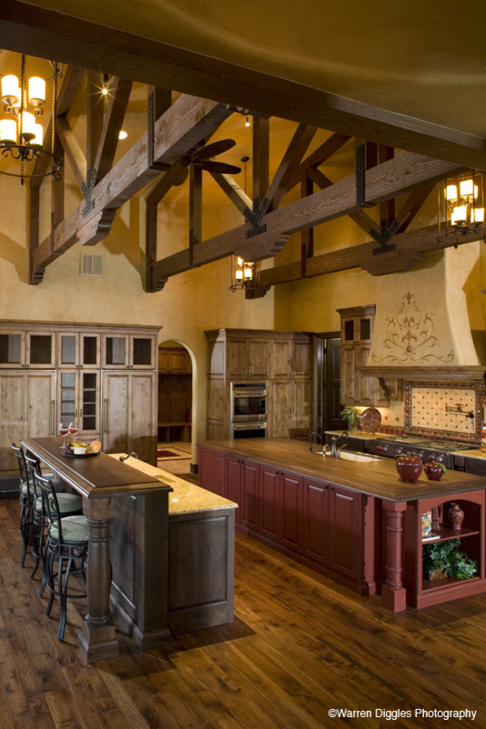 Example of an eclectic kitchen design in Denver