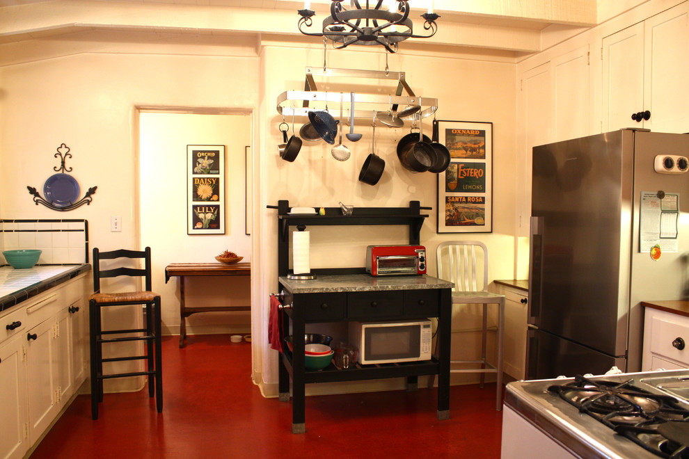 Kitchen - Southwestern - Kitchen - Santa Barbara - by ...