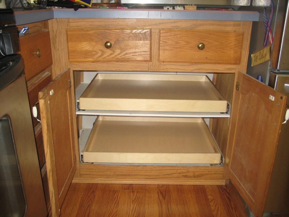 Kitchen Shelves Traditional Kitchen Atlanta by ShelfGenie of