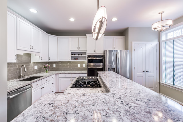 Kitchen Update In Merrifield Fusion Kitchen Dc Metro By Fa Design Build Houzz