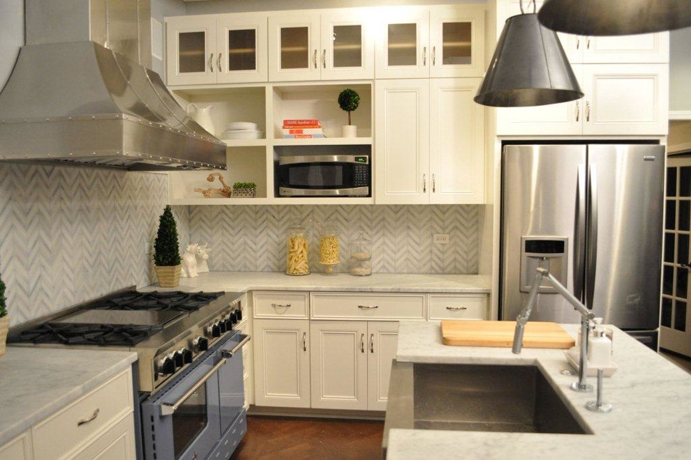 Kitchen With 48 Bluestar Range Featured On Kitchen Crashers Traditional Kitchen Philadelphia By Bluestar Houzz