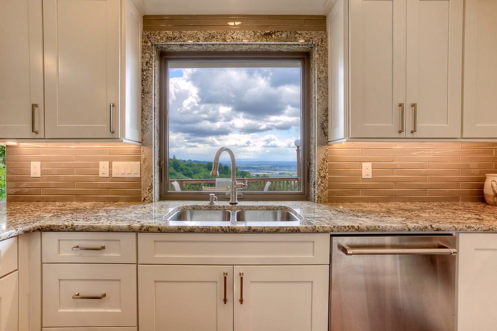 Kitchen With A View Transitional Kitchen Seattle by ctm Remodel