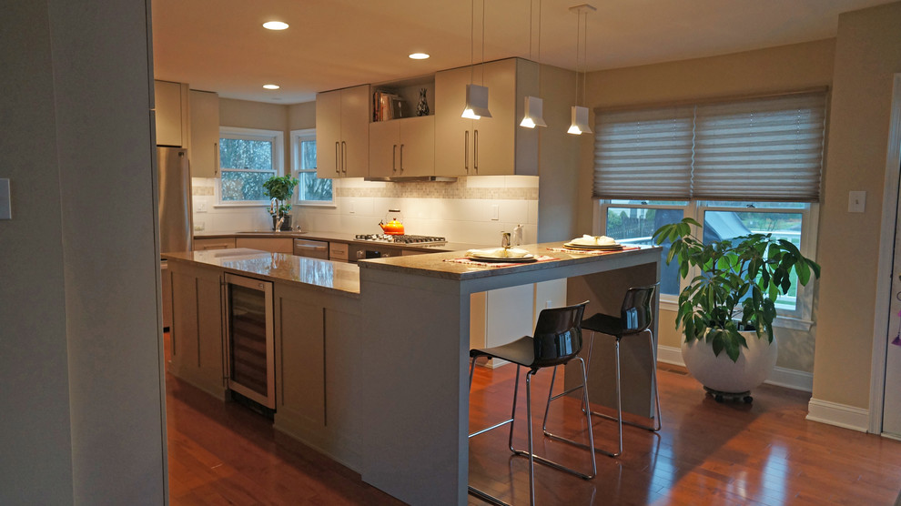Kitchen With Contemporary Charm Langhorne Pa Contemporary Kitchen Philadelphia By Lang S Kitchen Bath