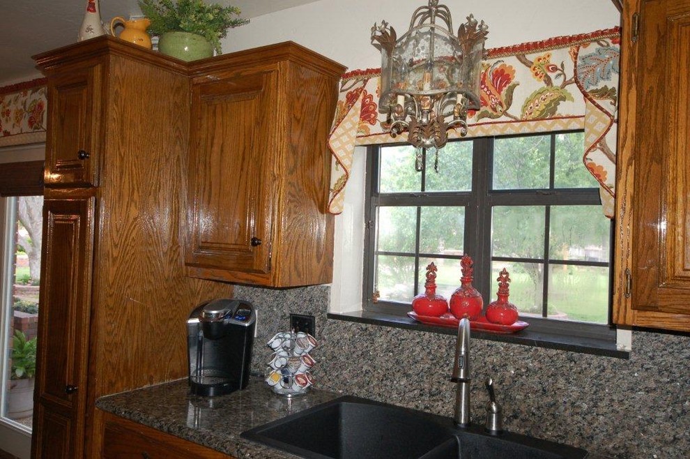 Traditional kitchen in Oklahoma City.