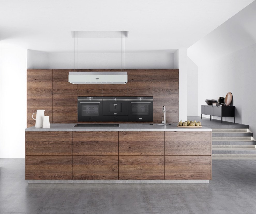 Photo of a contemporary kitchen in Dublin.