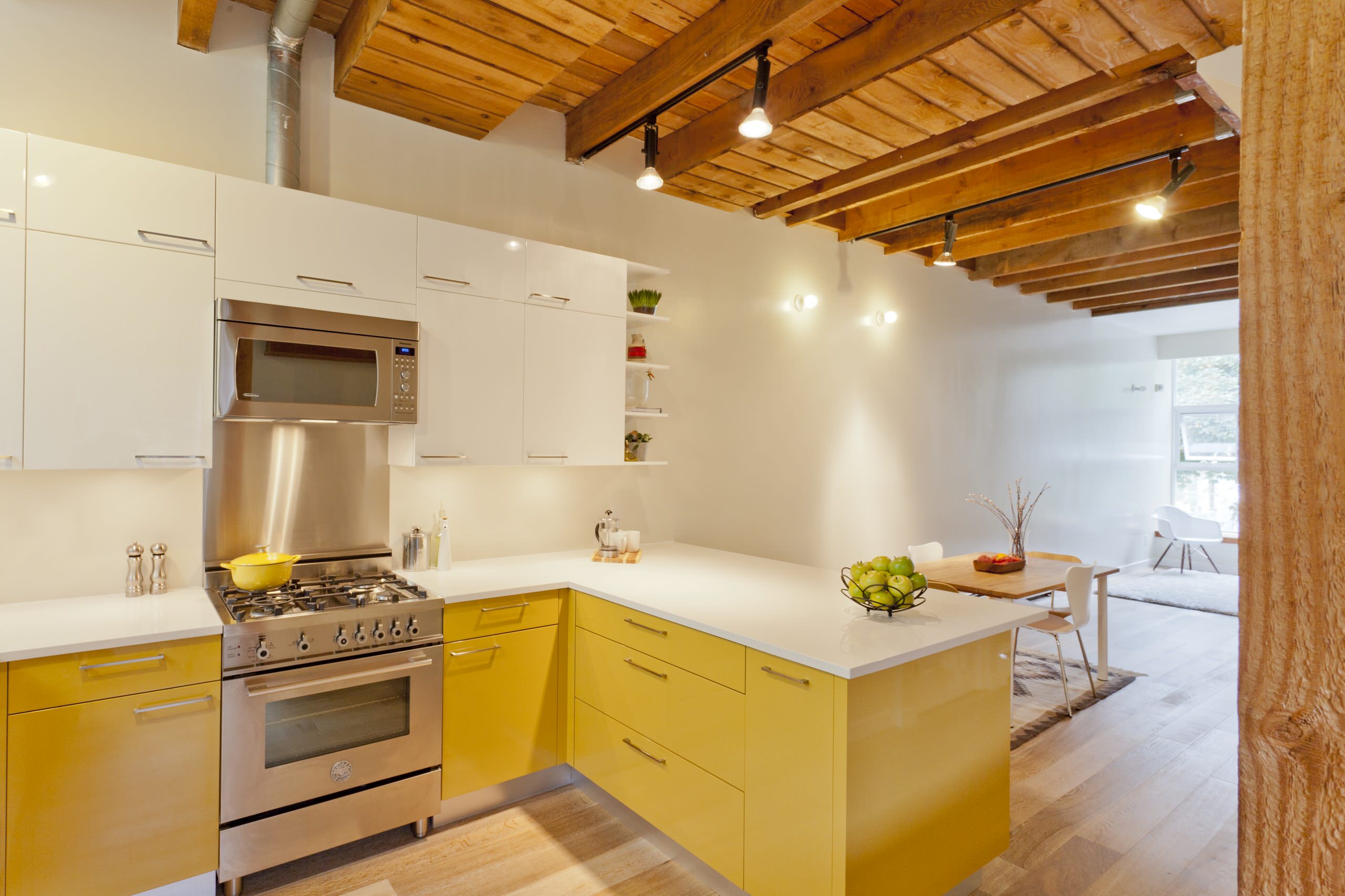 75 Beautiful Rustic Kitchen With Yellow Cabinets Pictures Ideas November 2020 Houzz