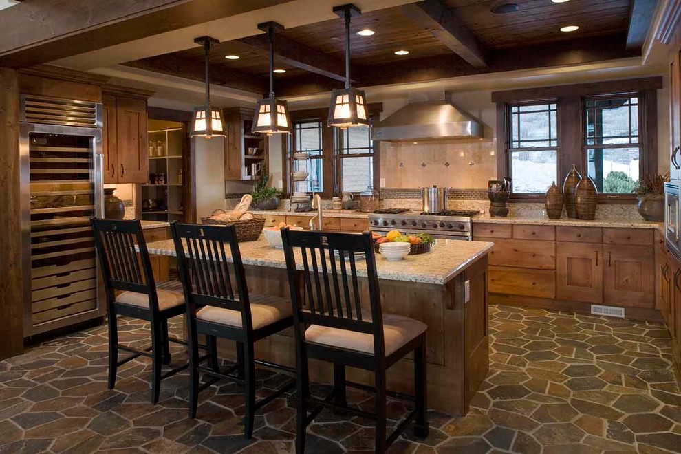 Kitchens - Rustic - Kitchen - Las Vegas - by Christopher Homes