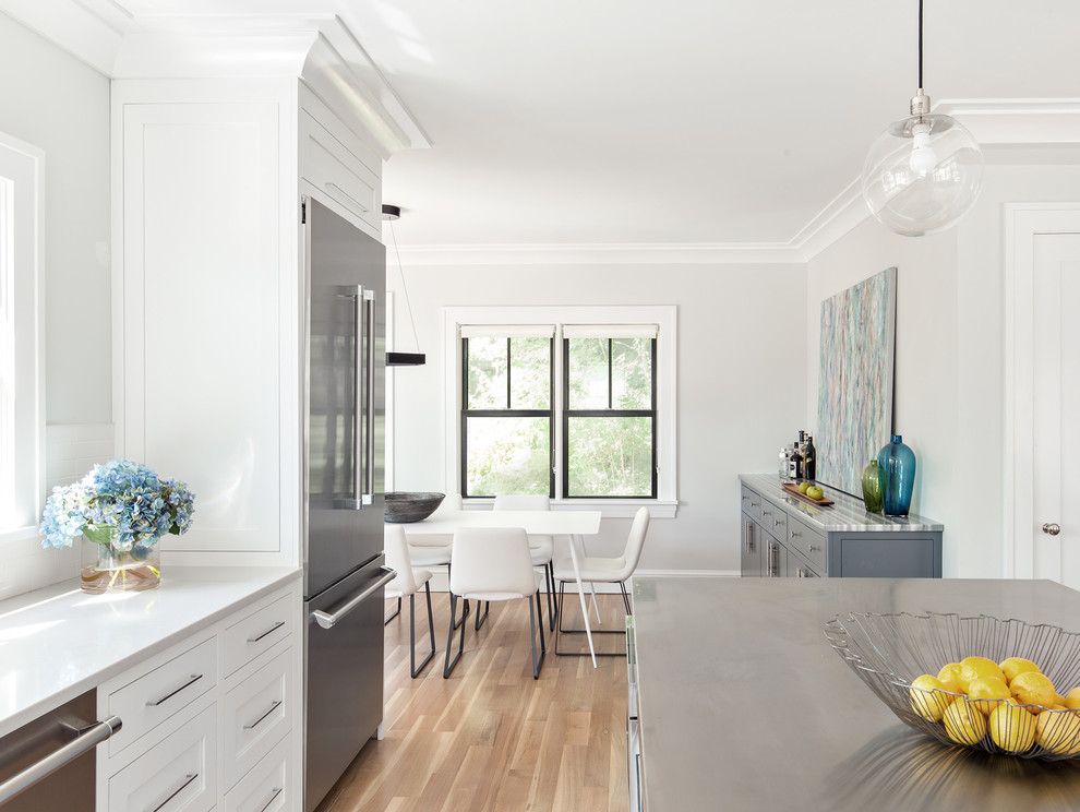 Contemporary kitchen in New York.