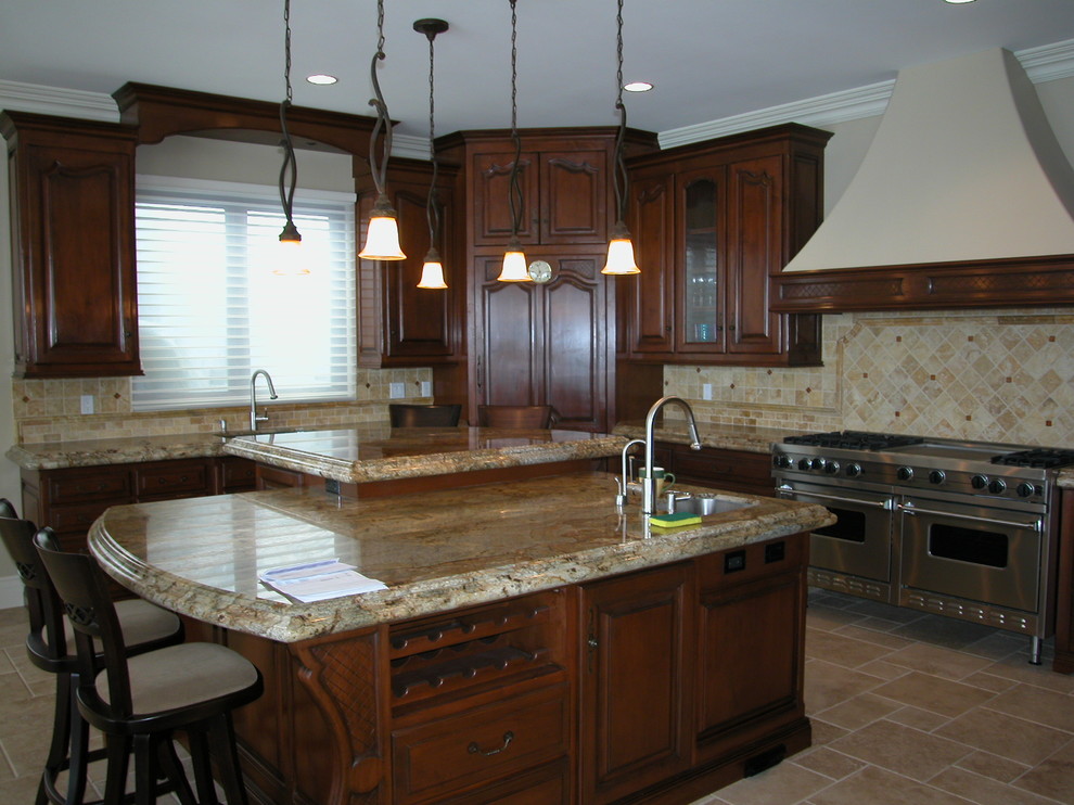 Kitchens of The French Tradition - Traditional - Kitchen ...