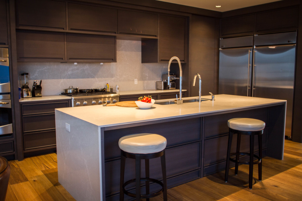 Kitchens Contemporary Kitchen Edmonton by Urban Granite Ltd