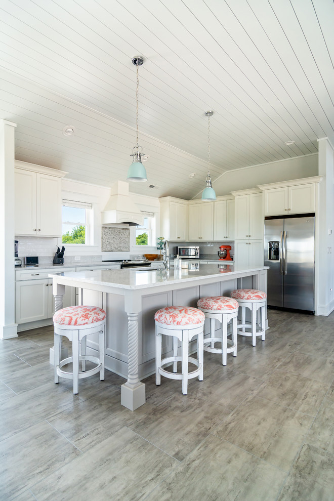 Kitty Hawk Custom Second Home Beach Style Kitchen Other by SAGA