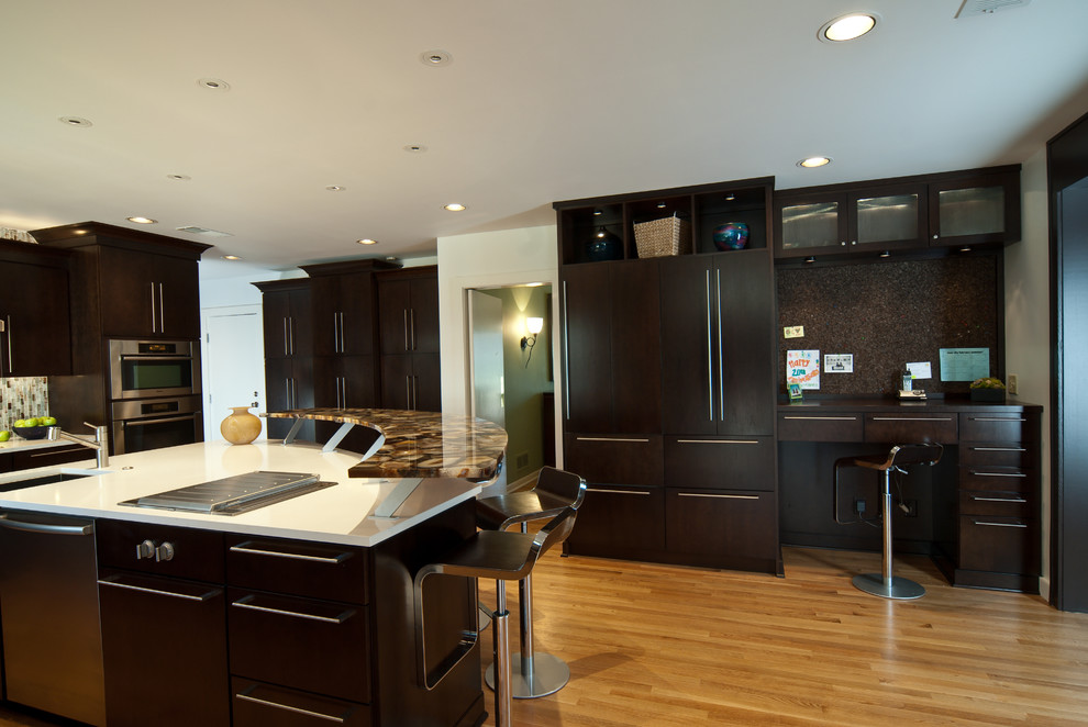 Contemporary kitchen in Other.