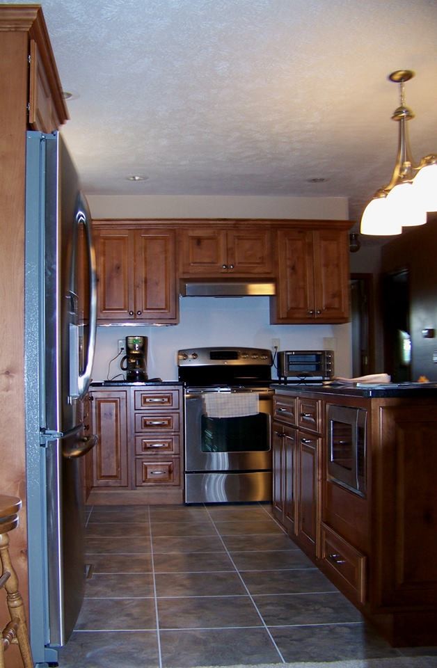 Knotty Alder Kitchen Traditional Kitchen Other by SHOWCASE