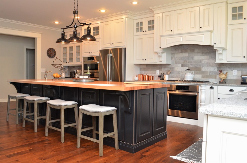 Knox, IN. Haas Cabinetry. Upscale Modern Farmhouse Inspired - Farmhouse ...