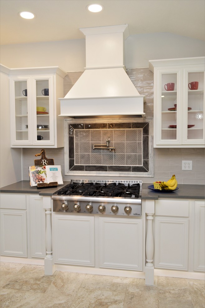 Kokomo In Kountry Wood Products Spacious White Maple Kitchen Transitional Kitchen Indianapolis By Bailey S Cabinets