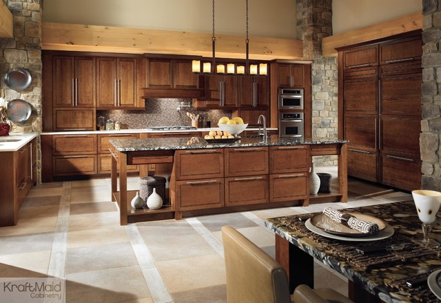 The Best Cabinetry Colors for a Rustic Kitchen - KraftMaid