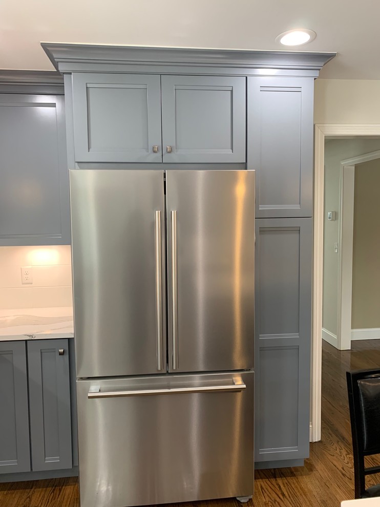 Kraftmaid Sedonna Maple Lagoon Kitchen Boston by KITCHEN