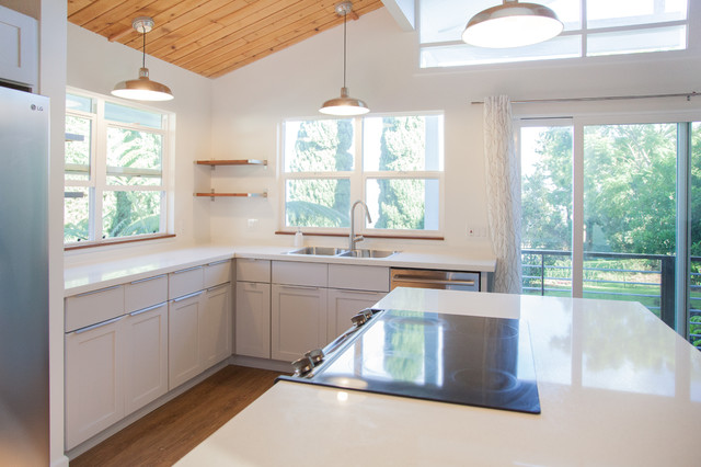 Kula Kitchen Industriale Cucina Hawaii Di Hawaii S Finest In Stock Cabinets Houzz