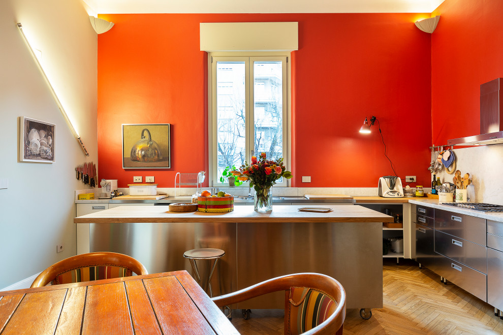 La casa dei colori - cucina - Eclectic - Kitchen - Milan - by Giuliana ...