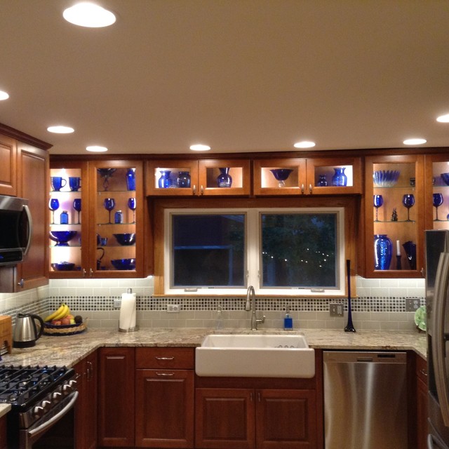 La Grange Park Kitchen 3 Transitional Kitchen Chicago by Sheri