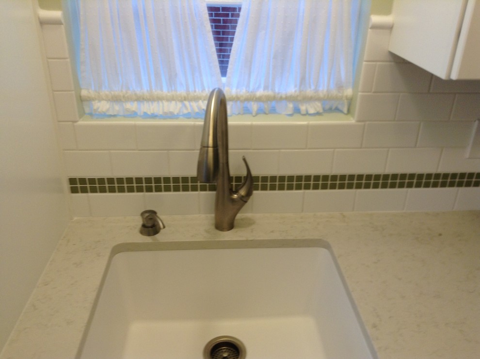 La Grange Park Kitchen Wonderfully White Modern Kitchen Chicago