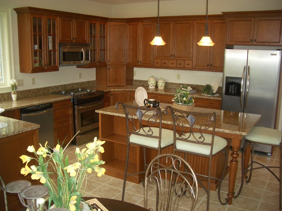 Laconia Kitchen Traditional Kitchen Boston by Granite State