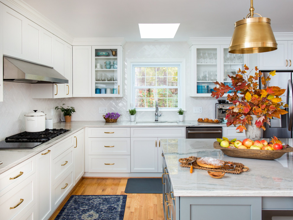 Lake ForestChapel HIll Transitional Kitchen Raleigh by Debra