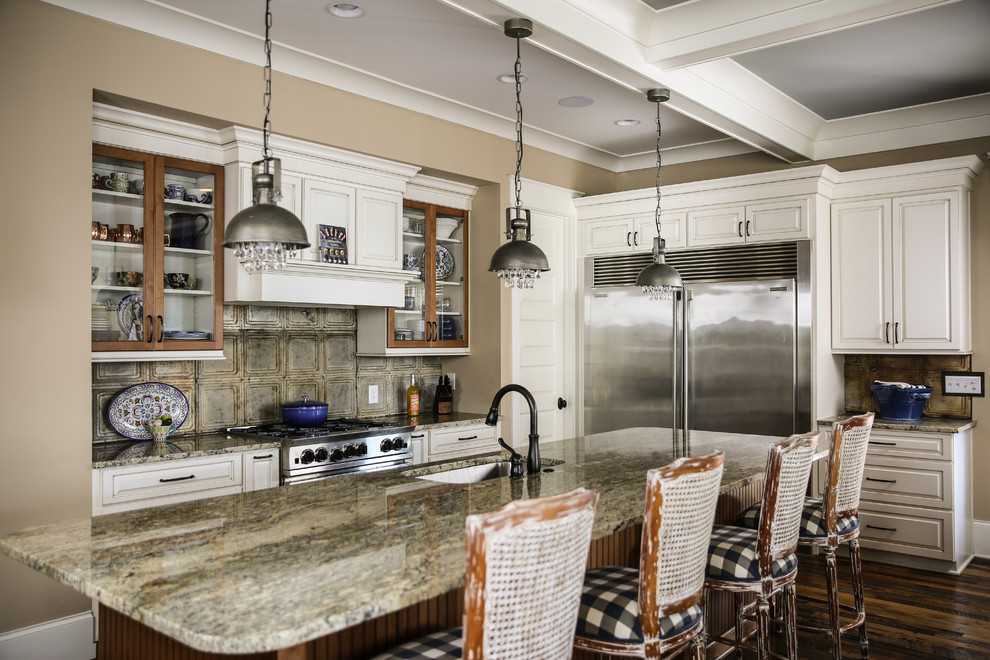 Design ideas for a nautical kitchen in Raleigh.