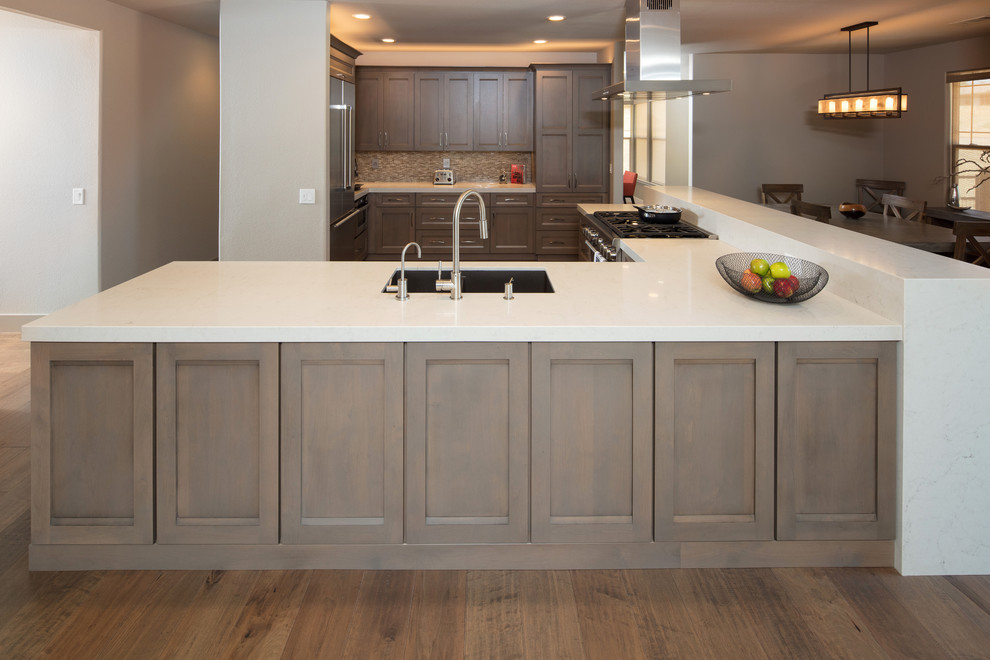 Lake Retreat Modern Kitchen San Luis Obispo by Kepler Design