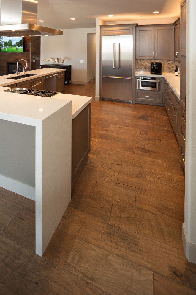 Lake Retreat Modern Kitchen San Luis Obispo by Kepler Design