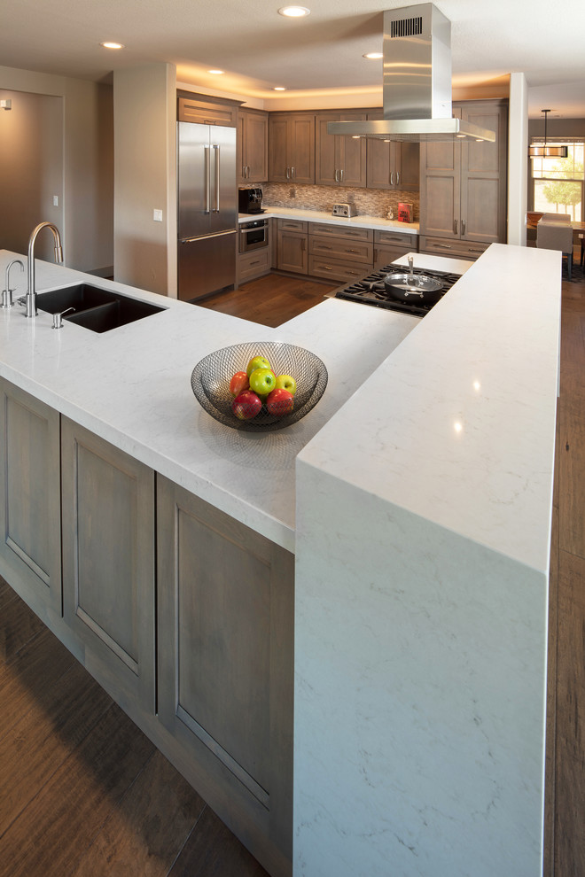 Lake Retreat Modern Kitchen San Luis Obispo by Kepler Design