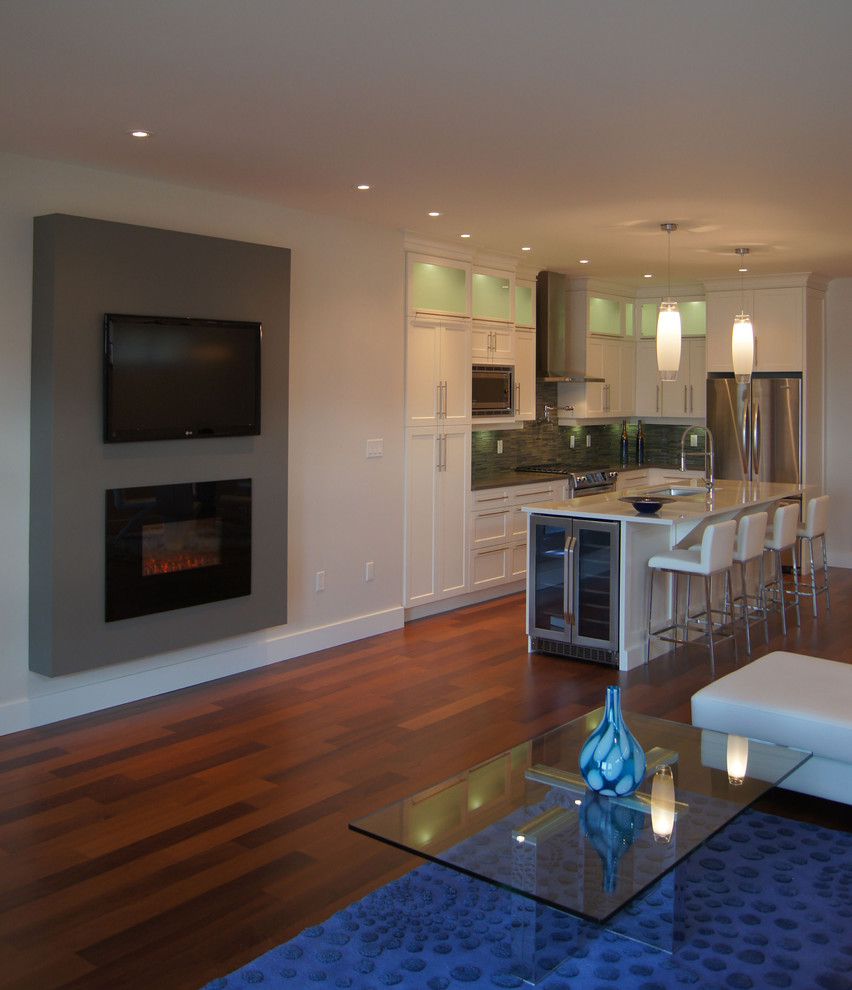 Lakeshore Drive Modern Kitchen Vancouver by Giroux Design Group Inc. Houzz