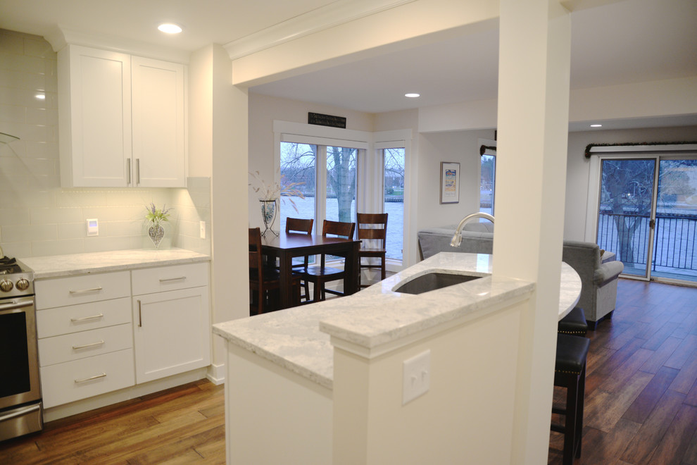 Lakeside Condo Remodel Contemporary Kitchen Grand Rapids by