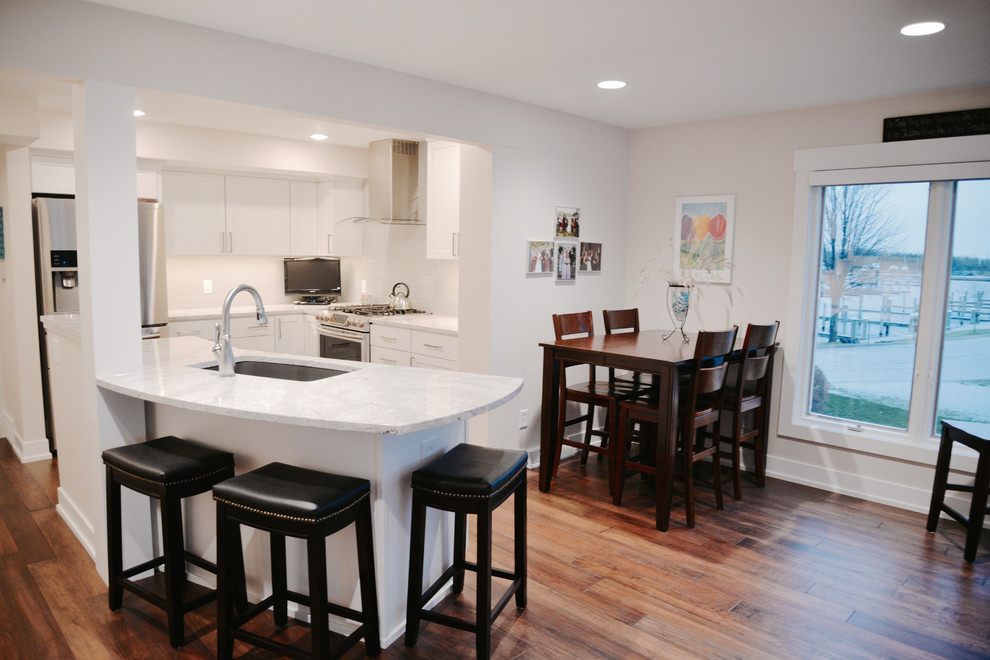 Lakeside Condo Remodel Contemporary Kitchen Grand Rapids by