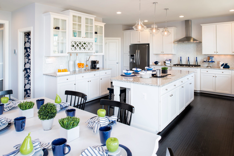 Photo of a contemporary kitchen in DC Metro.