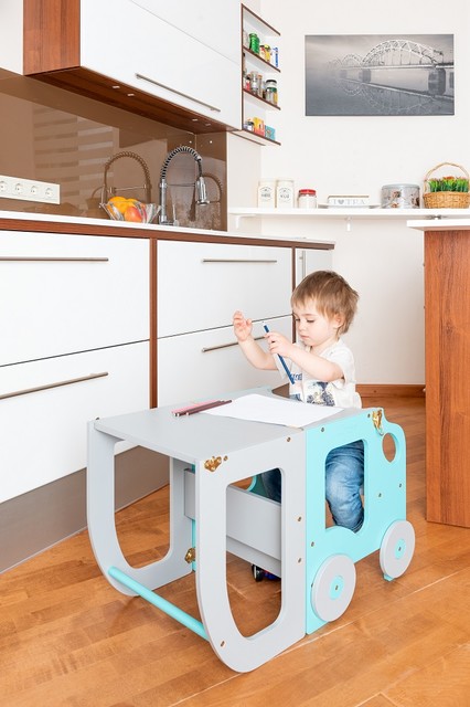 Learning tower Modern Kitchen Other by Toddler in family Houzz UK