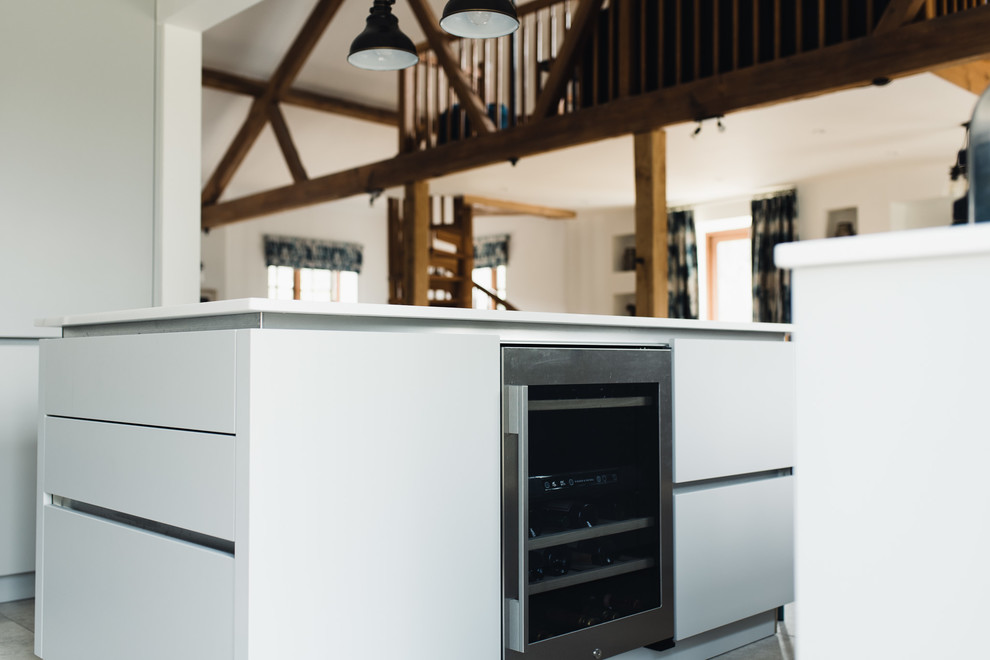 Photo of a contemporary kitchen in Buckinghamshire.