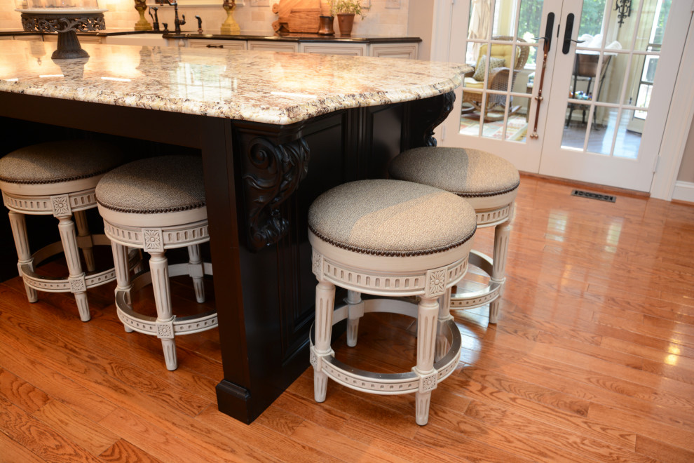 Leesburg, VA Kitchen Multi Granite Countertops Traditional Kitchen