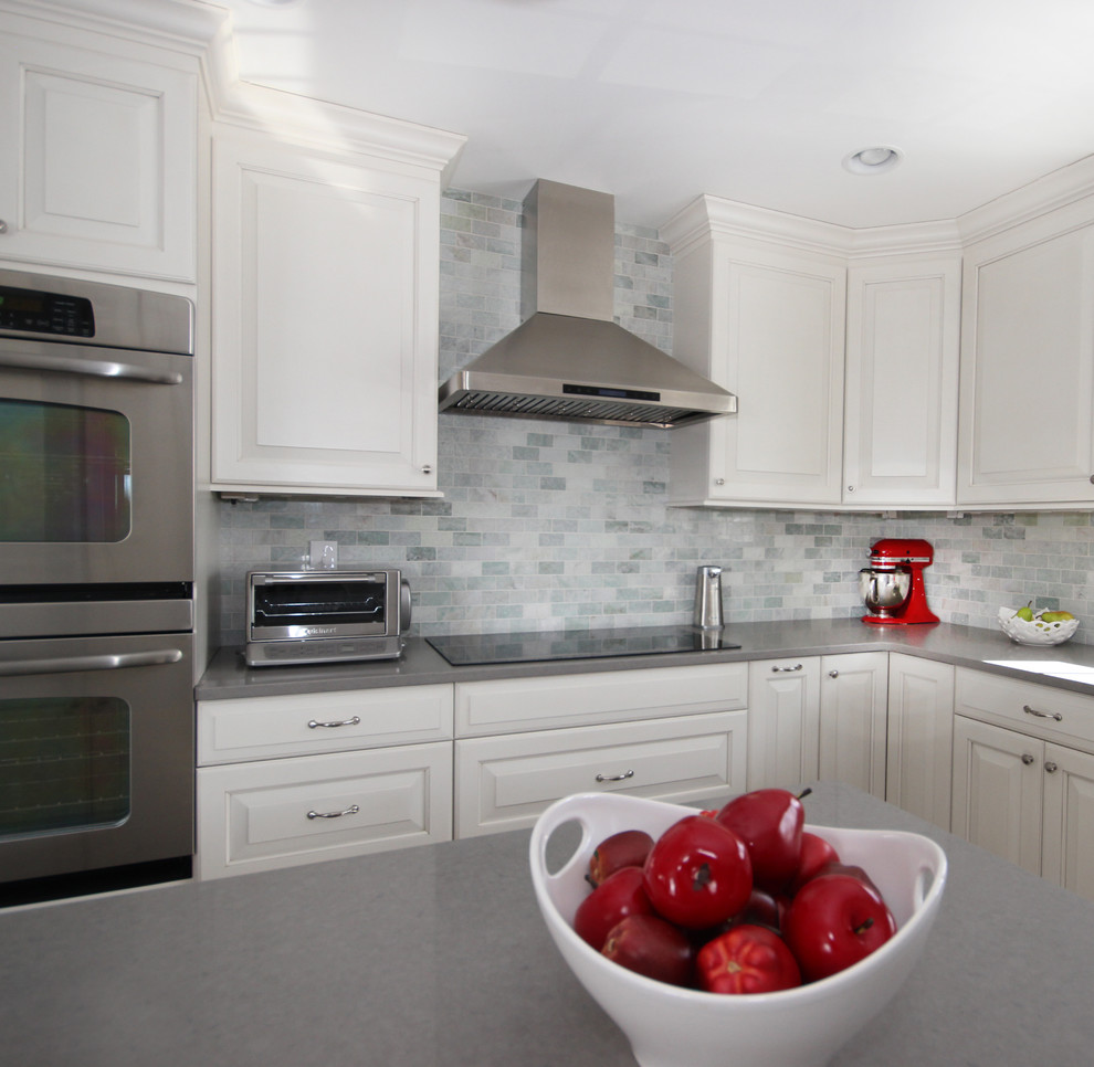 Leonia Interior Customization Contemporary Kitchen New York by