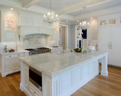 Lg Viatera Rococo Cl Sico Cocina Toronto De New Age Granite Marble Houzz