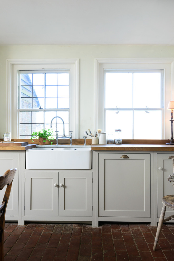 Example of a farmhouse kitchen design in Other