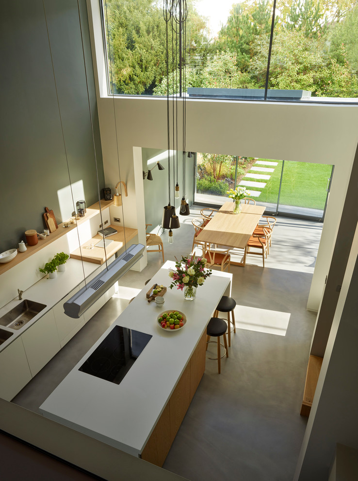 Design ideas for a contemporary kitchen in Other.