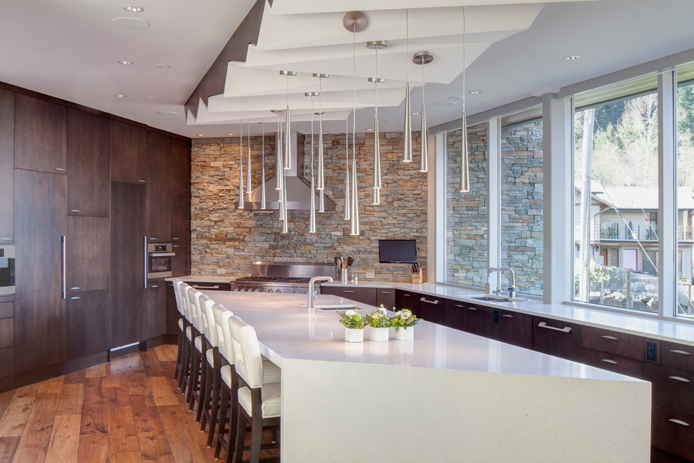 Lindell Beach - Contemporary - Kitchen - Vancouver - by Site Lines