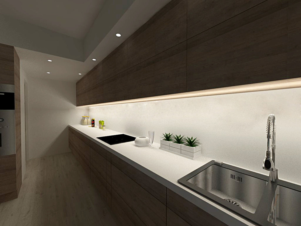 Linea Kitchen - Modern - Kitchen - Calgary - by Laviart | Houzz