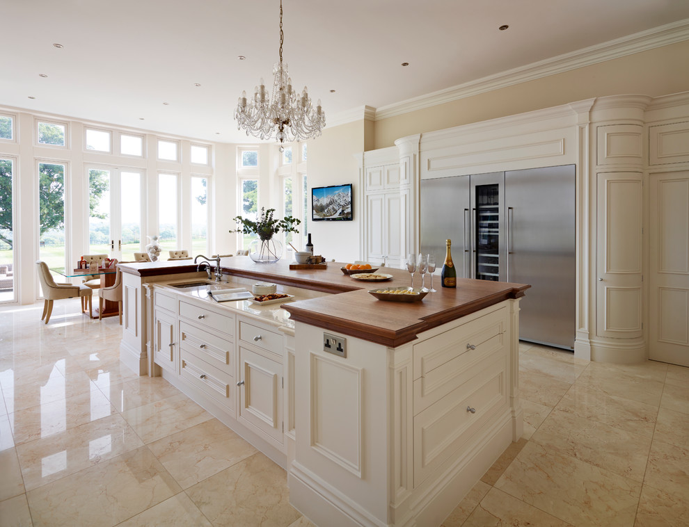 Photo of a contemporary kitchen in Sussex.