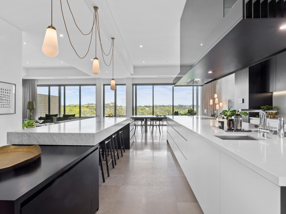 Moderne Küche in Perth